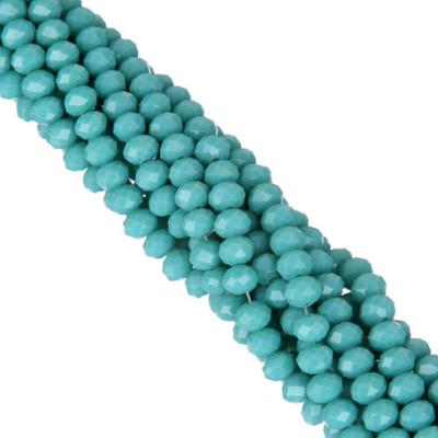 Hochwertige Abstandshalter Lose Perlen Glas Kristall DIY für Schmuckherstellung Neu Facettiert 8MM 70 Stück Rondelle Großhandel