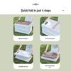 Customizable Outdoor Camping Trunk Organizer - Folding Storage Box