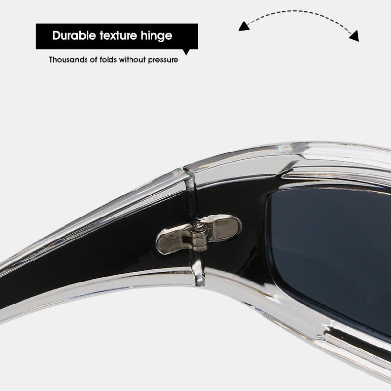 Glasses Punk Style Sunglasses for Men Y2k Eyewear Future Technology Sense Sunglasses Trend Goggles Shades for Female Male