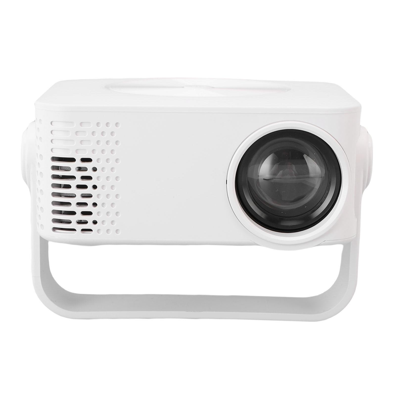 

Портативный WiFi проектор 150ANSI 1080P Автоматическая коррекция трапецеидальных искажений Вращение на 360 градусов Светодиодный проектор для фильмов 6mm