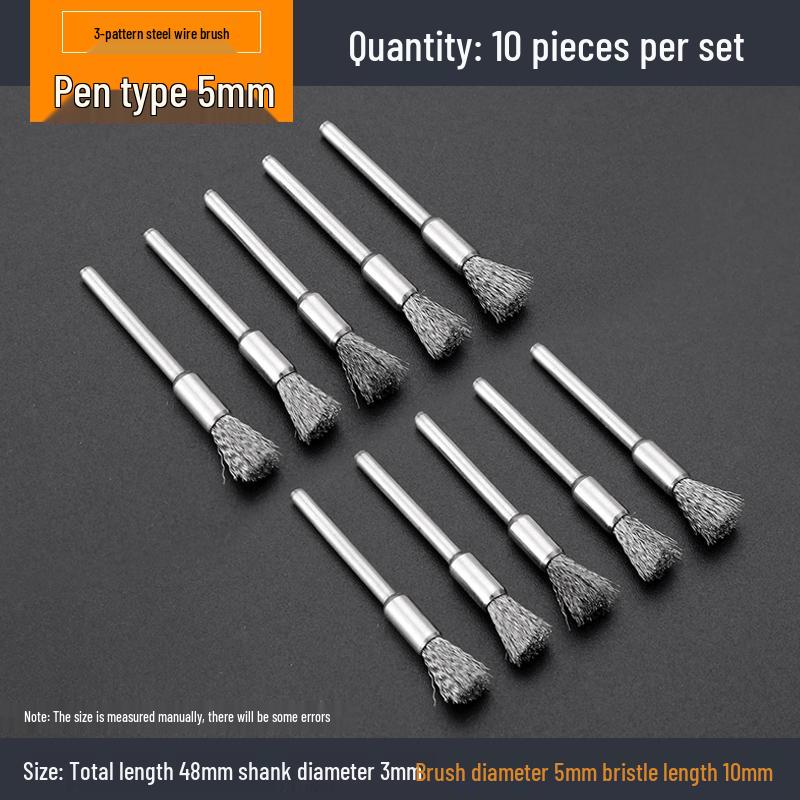 

Electric Steel Wire Brush Wheel for Rust Removal & Polishing