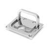 316 Stainless Steel Square Flush Lift Marine Handle