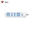 BULL 4-Outlet Power Strip with Master Switch