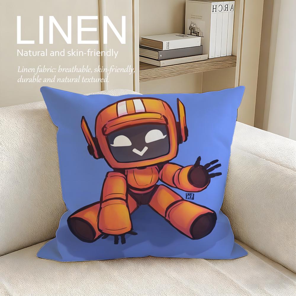Animation Love Death  Robots Cushion Cover Pillowcase Set Pcs x x Breathable Washable Sofa Cushion Cover