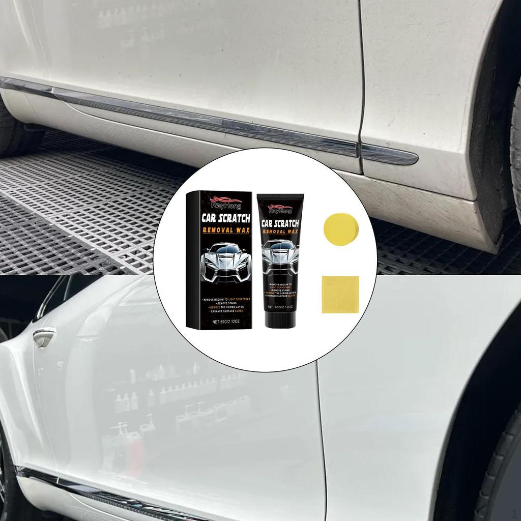 Car Scratch Remover for Vehicles Paint Repair Polishing Set with Wipe