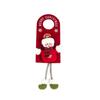 Xmas Cute Snowman Doorknob Hanger Hanging Pendant Christmas Ornament Door Decor