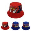 Spider Man Cartoon Printed Kids Fisherman Hat With Sun Protection For Outdoor Play
