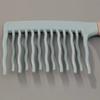 Double-row Wavy Teeth Curling Comb Handle Scalp Massage Comb Fluffy Comb Anti-static Curling Styling Comb