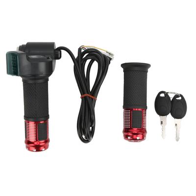 1 Pair Electric Scooters Throttle Grip Speed Controlled Digital Throttle Grip with Lock for Electric Vehicle 12V‑99V