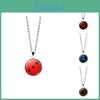 Colar do Naruto Acessórios de Anime Nove Tomoe Rinne Sharingan Pedra Mágica Pingente Liga de Zinco Cristal