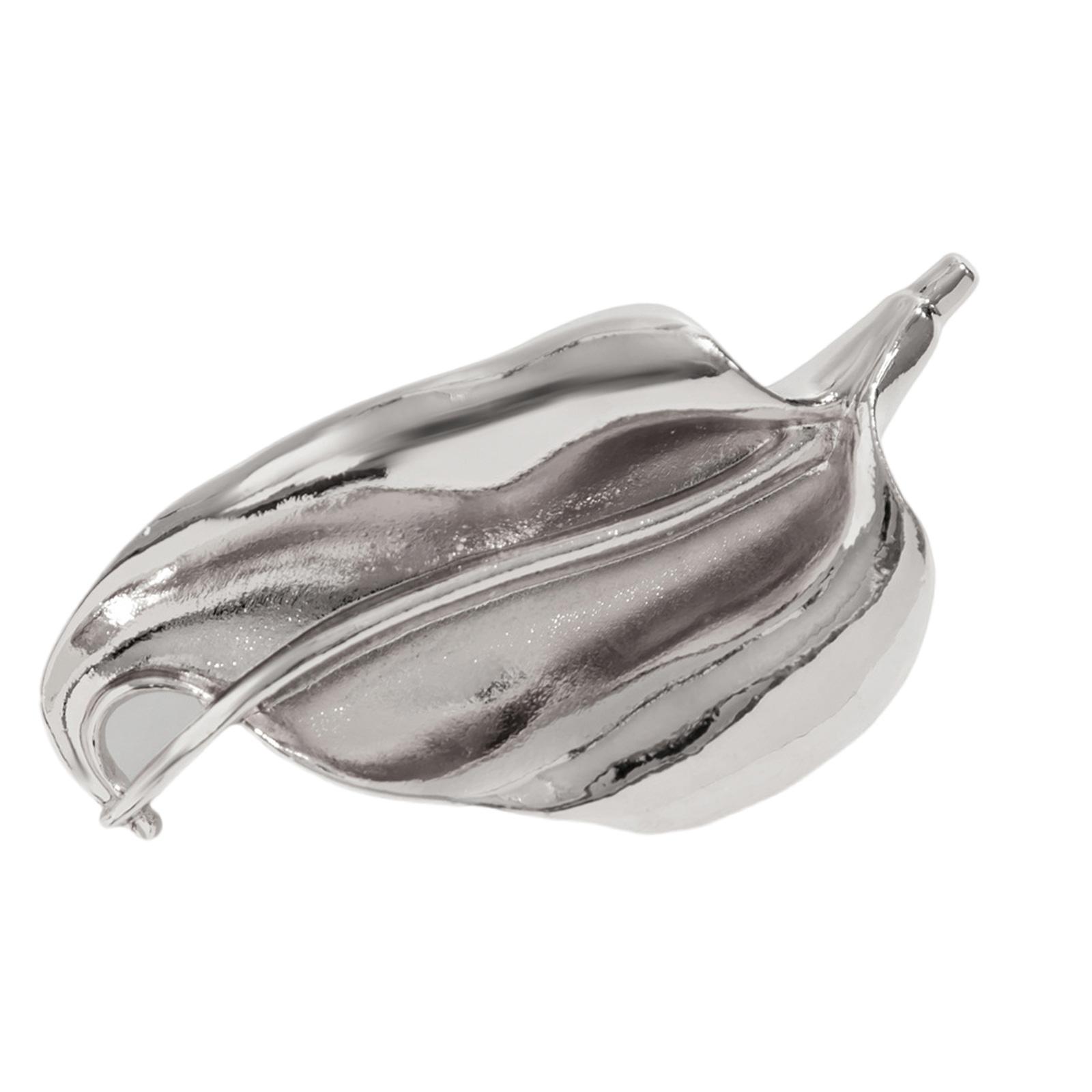 

Брошь в форме неправильного листа, деликатная булавка-корсет для костюма, отличительная нагрудная булавка, модный аксессуар для одежды, ювелирное украшение для вечеринки