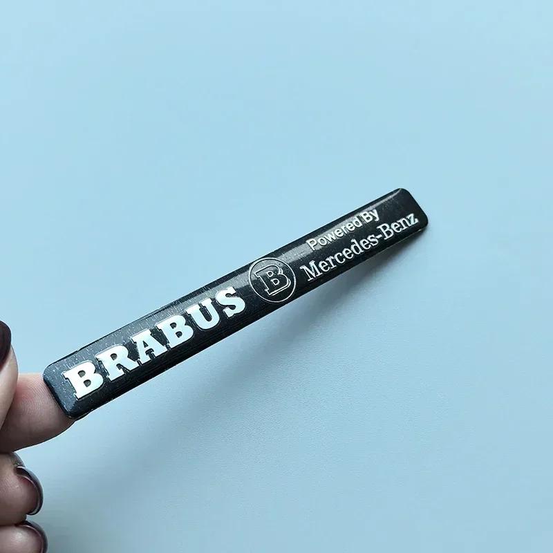 

C200 E200 For Mercedes Benz 10.7cm Long Beam Thin Aluminium Label Sticker Car Emblem for Mercedes Benz Maybach AMG Star Wheat B aluminium sticker