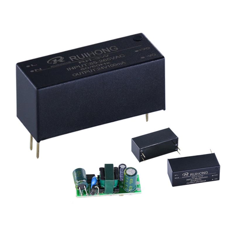 3W Mini Power Module: 220V To 5V/0.6A, 12V/0.3A, 15V/0.2A, 24V DC Regulated Isolated Board