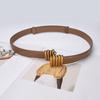 Neue Damen Verstellbare Echtleder Gürtel Bandbreite Gürtel Kleiderdekoration Vielseitiger Designer Hohe Qualität Damen Taillenband