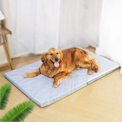 Pet Mat Mat  Ice Silk Rattan Mat  Summer Dog Ice Mat  Cat Mat  Dog Sleeping Mat  Removable and Washable for Summer Sleeping
