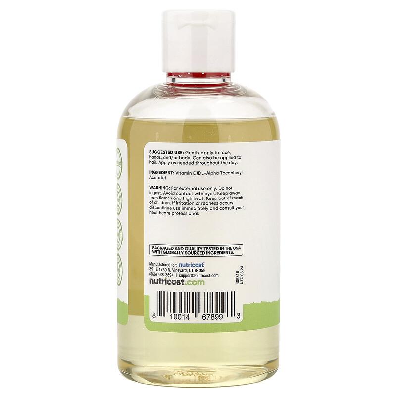 Essentials, Vitamin E Oil, 8 Fl Oz (240 Ml)