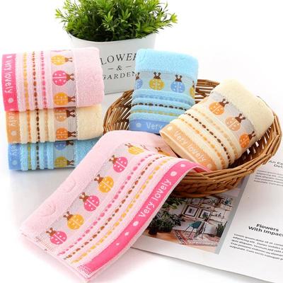 Weiches & Saugfähiges Kinderhandtuch aus Reiner Baumwolle - 25x50cm, Gesticktes Logo, Perfekt für Babys, Kleinkinder & Schulkinder.