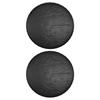 VidaXL Housses pour salon îlot 2 pcs 8 œillets Ø188x50 cm rond 3155384