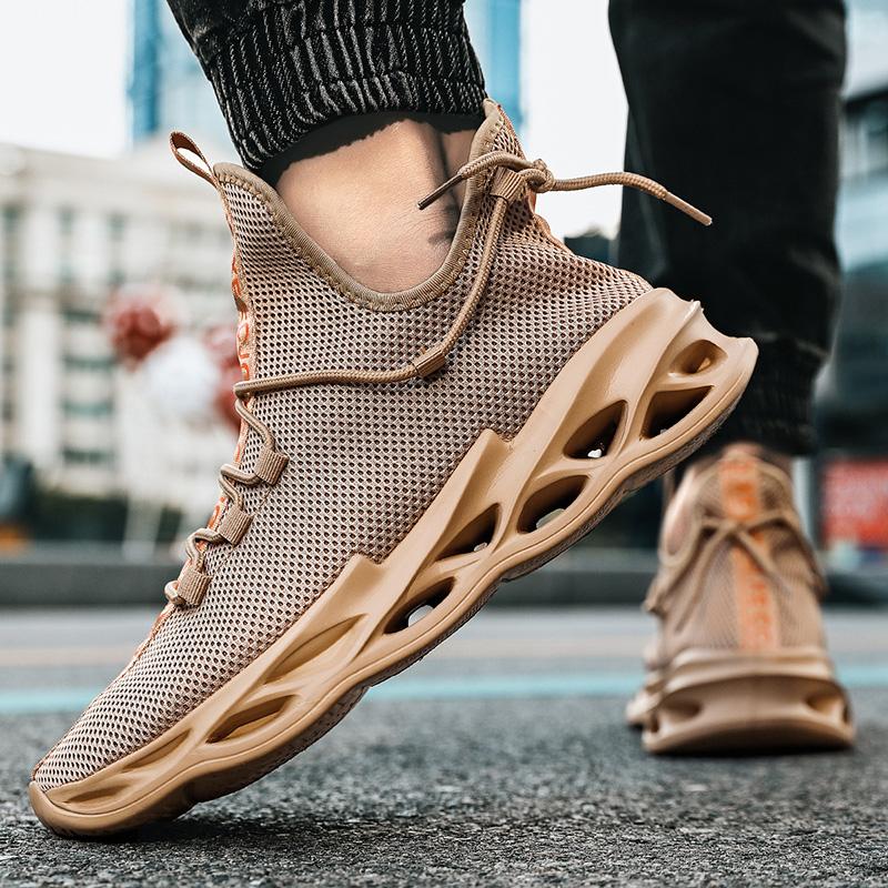 Высококачественная трендовая обувь для мужчин Дышащие повседневные кроссовки Прочная — фото 3