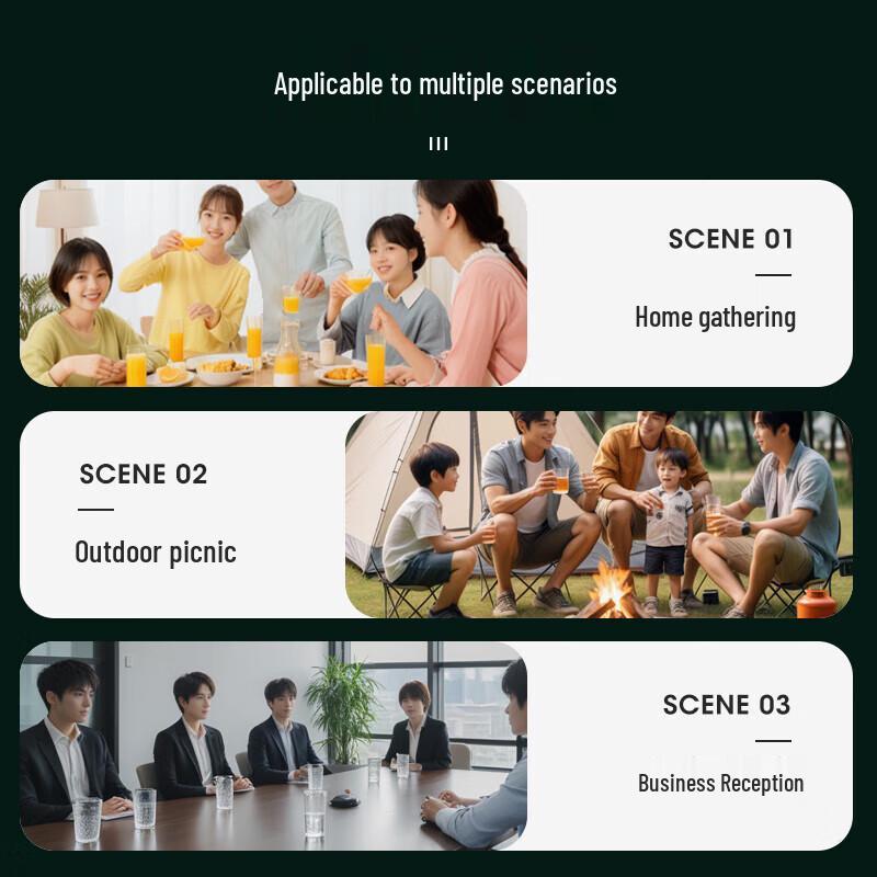 Meiliya Thickened Disposable Plastic Cups