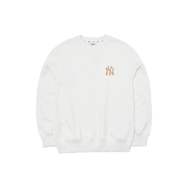 New MLB Sweatshirts Unisex White 3AMT00121-50WHS