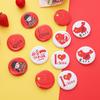 National Day Patriotic Commemorative Badges: Ideal for Kids' Events, Performances, and Sports Meetings