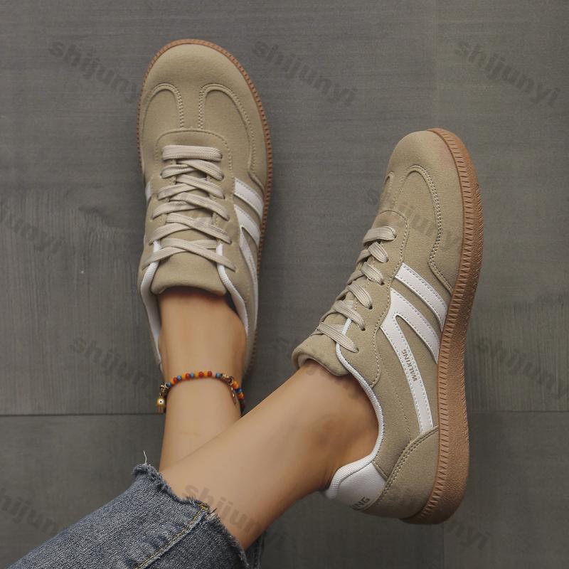 Fashion Women Casual Flat Sports Shoes Fashion Design Platform Sneakers Woman Lightweight Non Slip Lace Up Vulcanized Shoe Zapatos Mujer