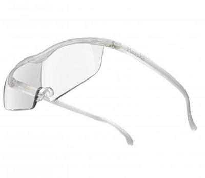 Hazuki Loupe Large Clear Lens Pearl 1.85x