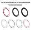 Wall Mobile Phone Holder Ultra-thin Magnetic Circular Sticker Phone Holder Mirror Car Interior Kitchen for iPhone 14 13 12