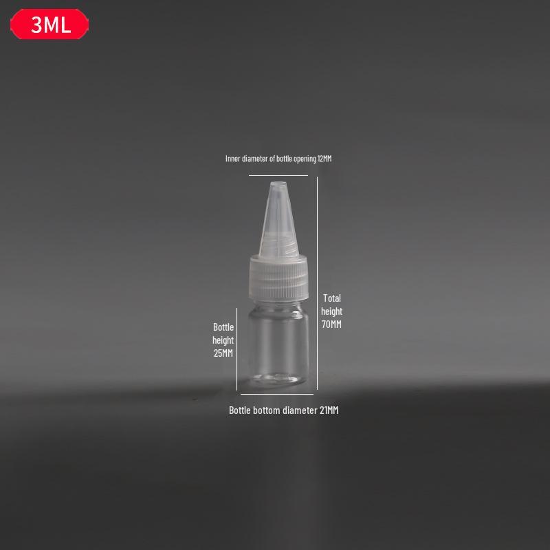 Spot 50-1000ml PET Transparent Plastic Squeeze Bottle