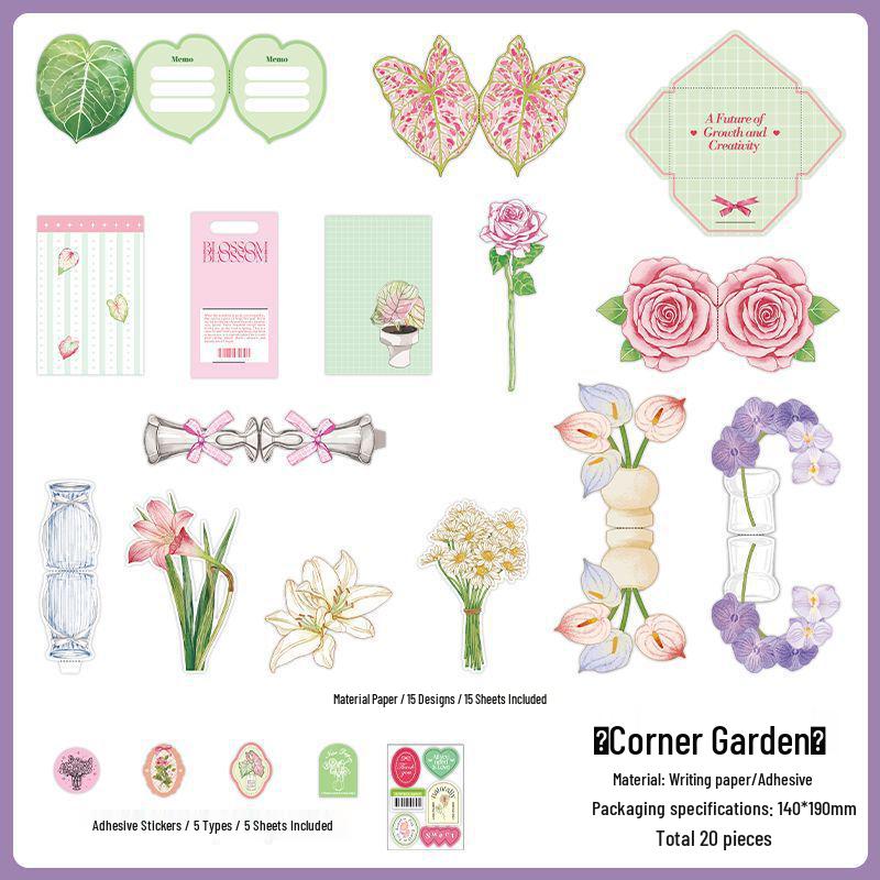 Fresh Market Series: Creative Old-Fashioned Mechanisms Journal Decoration Pack