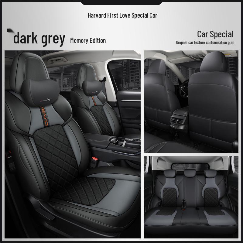 CLY Custom Full-Cover Leather Seat Cushion for Haval First Love