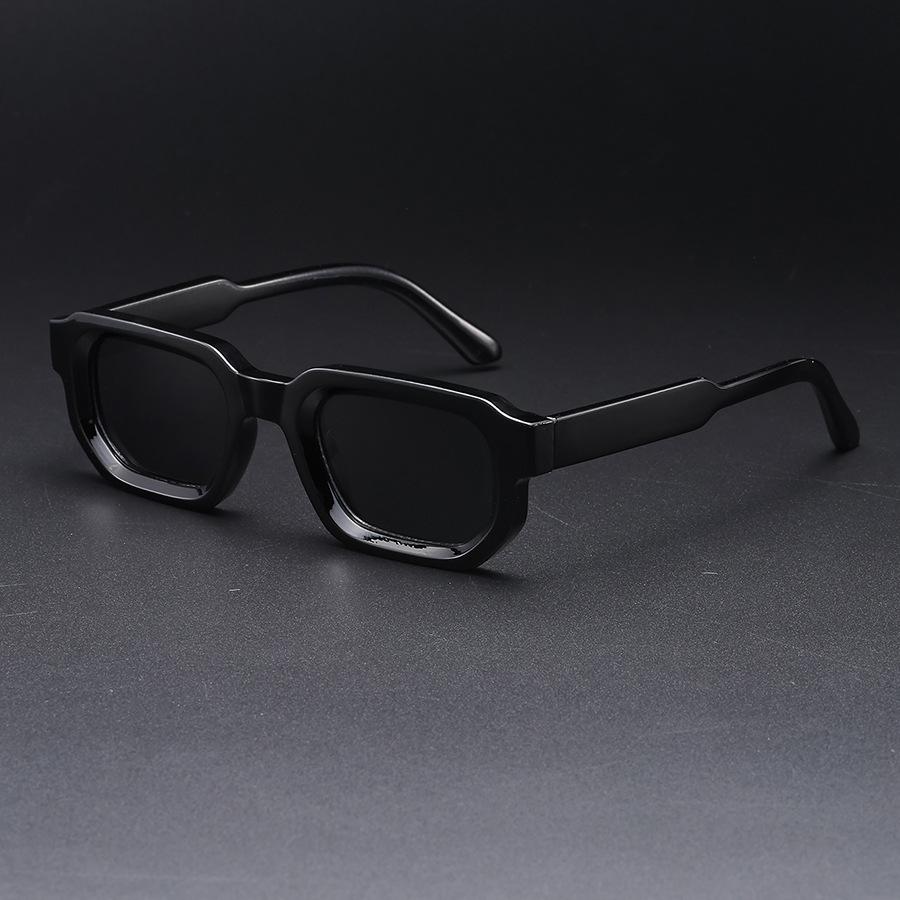 New Vintage Rectangle Frame Sunglasses Fashion Retro Men Sun Glasses Luxury Brand Design Glasses Uv400 Eyewear Women Goggles