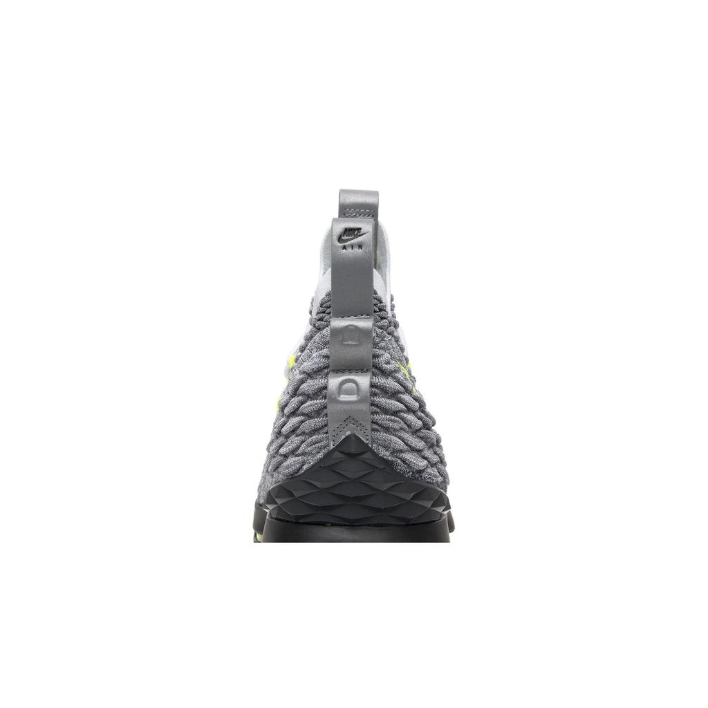 Nike LeBron 15 'Air Max 95' PE (Unisex) Cool Grey / Neon Grey Basketball Shoes AR4831 001