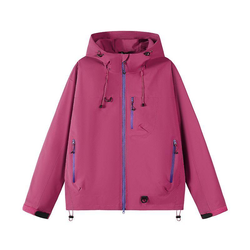 Spring and Autumn New Three-proof Technology Outdoor Travel Waterproof Workwear Casual Hooded Jacket
