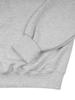 LA MAISON STUDIO Women'S Crop Classic Logo Embossed Embroidery Heavy Terry Henley Neck Ash Grey (Fcd3Ts708W)