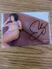 [USED] MEGUMI Autographed Card Purple Bikini Gravure Cab