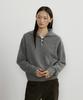 Lingseoul Cashmere Collar Knit-Gray