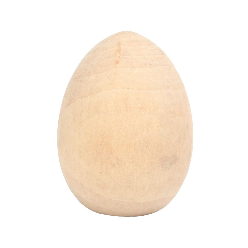 10 Stuks Houten Eieren Levendig Lichtgewicht Draagbaar Niet Snel Breekbaar Voedselspeelgoed Nep Eieren voor Familiedecoratie