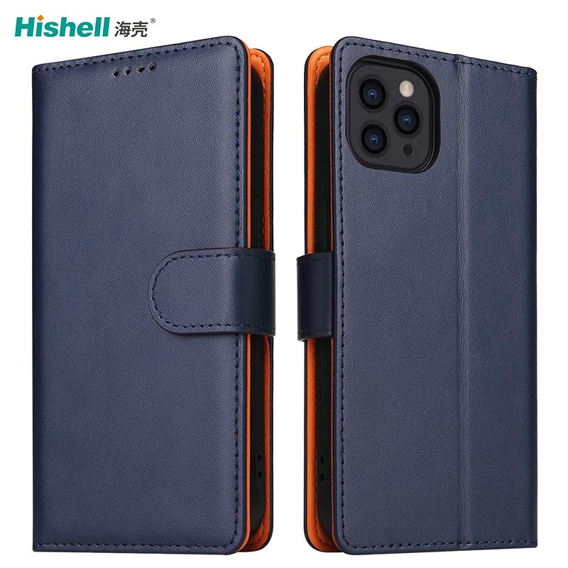 Luxury Pu Leather Mobile Phone Case Card Holder Back Cover Protective Phone Cover for iPhone 15 Pu Leather Case For iPhone Series синий