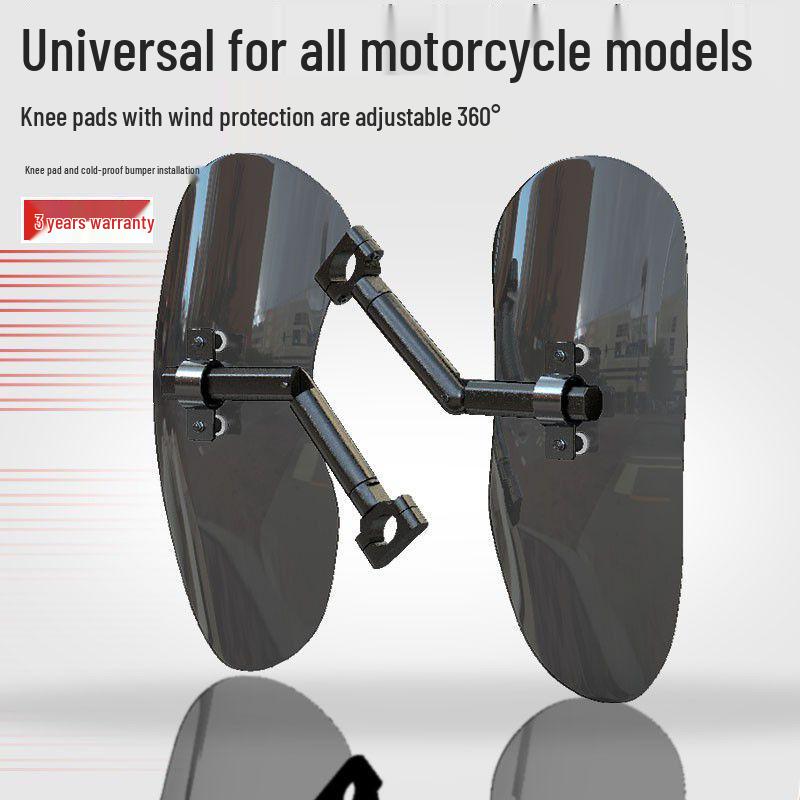 Suzuki DL250 Motorcycle Accessories: Butterfly Bumper, Knee Pads, Windshield, Mudguards