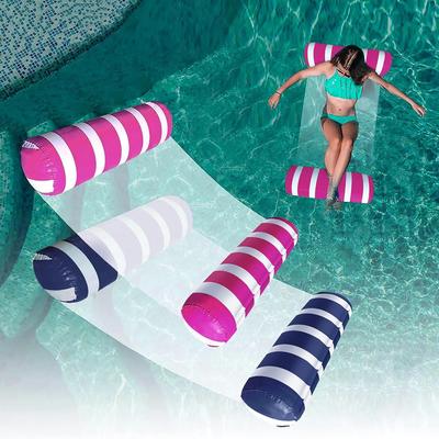 2er-Pack Schwimmbad-Schwimmtiere Hängematte, Mehrzweck-Aufblasbare Hängematte Pool-Hängematte (Sattel, Lounge