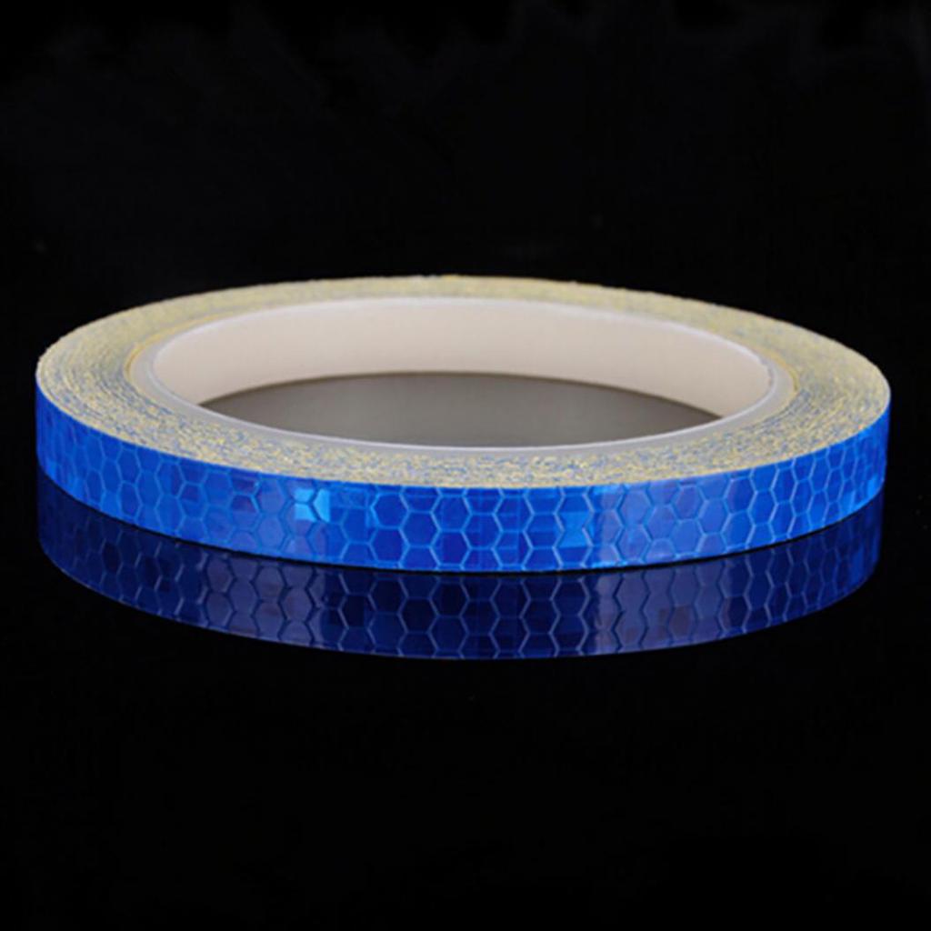 MTB Cycling Wheel Rim Light Reflective Sticker Adhesive Warning Stripe Decal