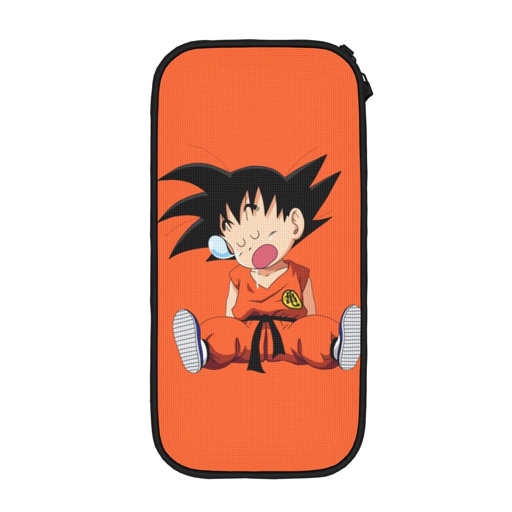 Kid Goku Jump Kick DBZ  Logo Pencil Cases Classic   Pen Bag Student Large Storage Students School Cosmetic Pencilcases