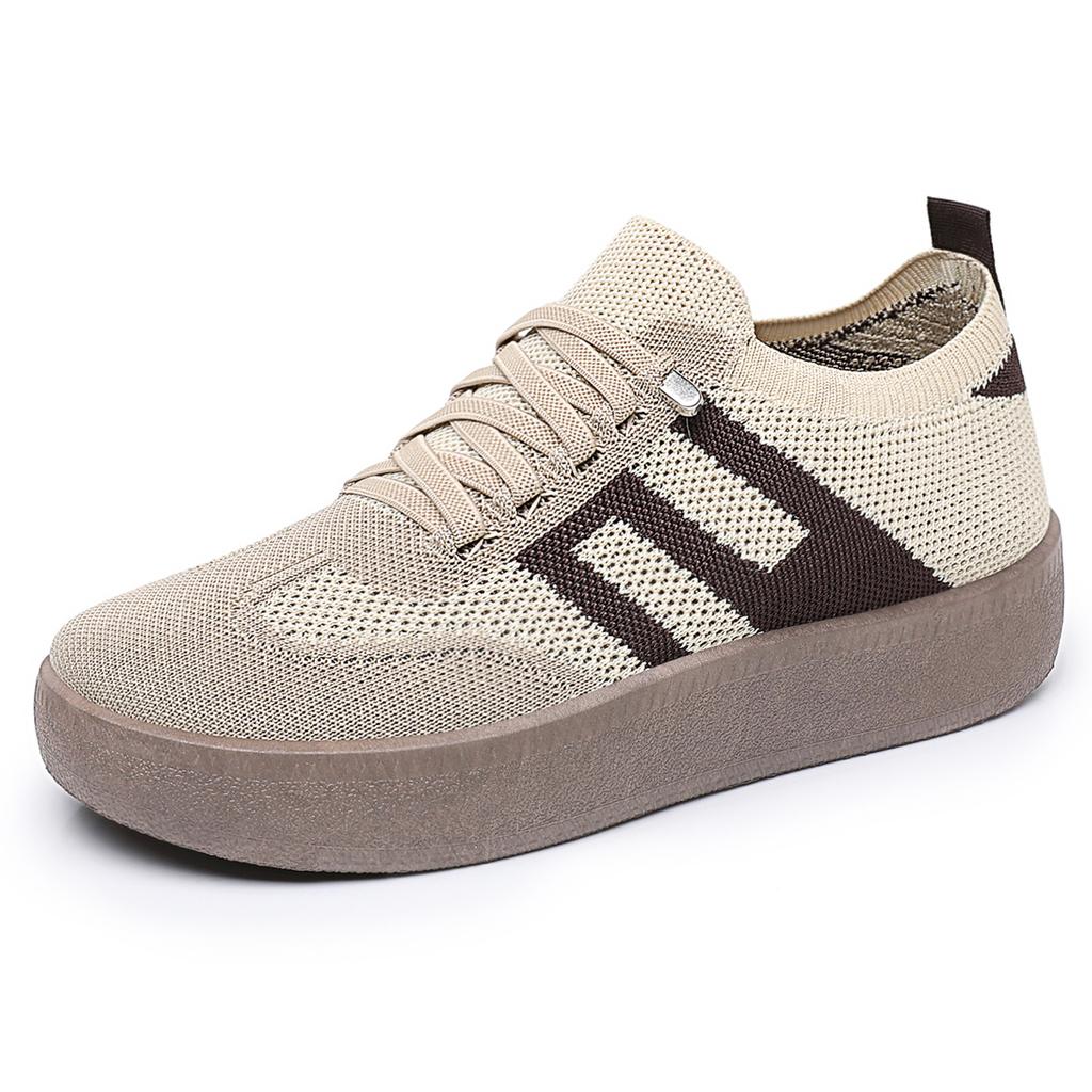 Unisex Frühling neue dicksohlige Forrest Gump Schuhe lässige vielseitige Schuhe weichsohlige keine müden Füße Trainingssportschuhe