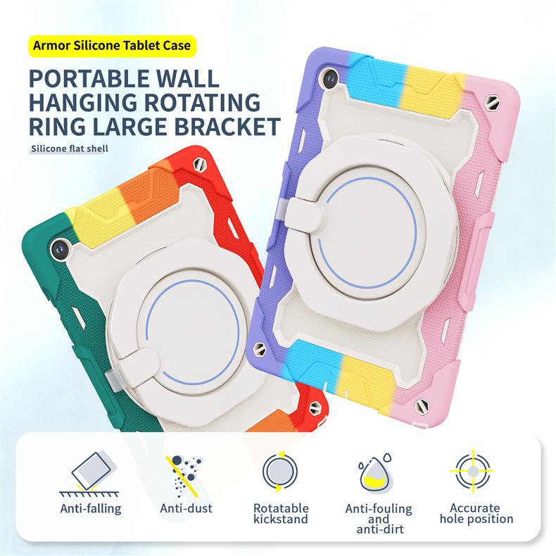 Samsung TAB A11+/A9 Plus Silicone Protective Case - Drop-Proof, Collision-Proof, Three-Proof.