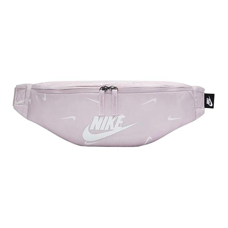 Nike Polyester Crossbody Bag, Sling Bag, Fanny Pack Unisex Light Purple CV1082-576