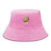 Kiwi Fruit High Heels Print Bucket Hat , Fruit Men's Cap Simple Hip Hop Summer Basin Hat