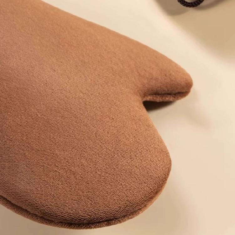 Practical Flocking Hand Cover Cosmetic Application Tool Reusable Design Glove For Daily Makeup Apply and Home Polish Use