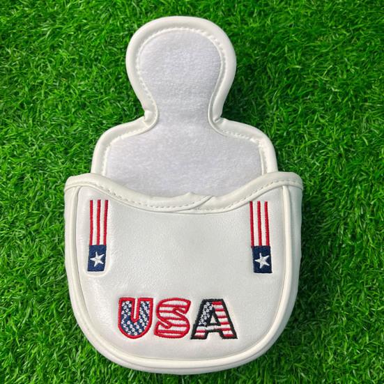 Coprimazza da golf Antigraffio Fodera morbida Coprimazza da golf con chiusura magnetica Attrezzatura protettiva